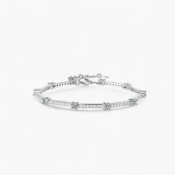 1.67ct Moissanite Station Bracelet