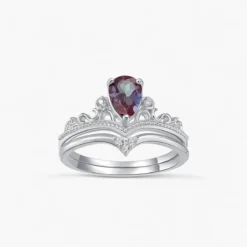 Alexandria Stacking Church Ring
