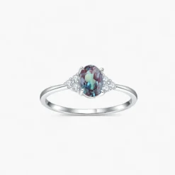 Oval Alexandrite Ring