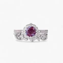 Alexandrite Stackbale Ring