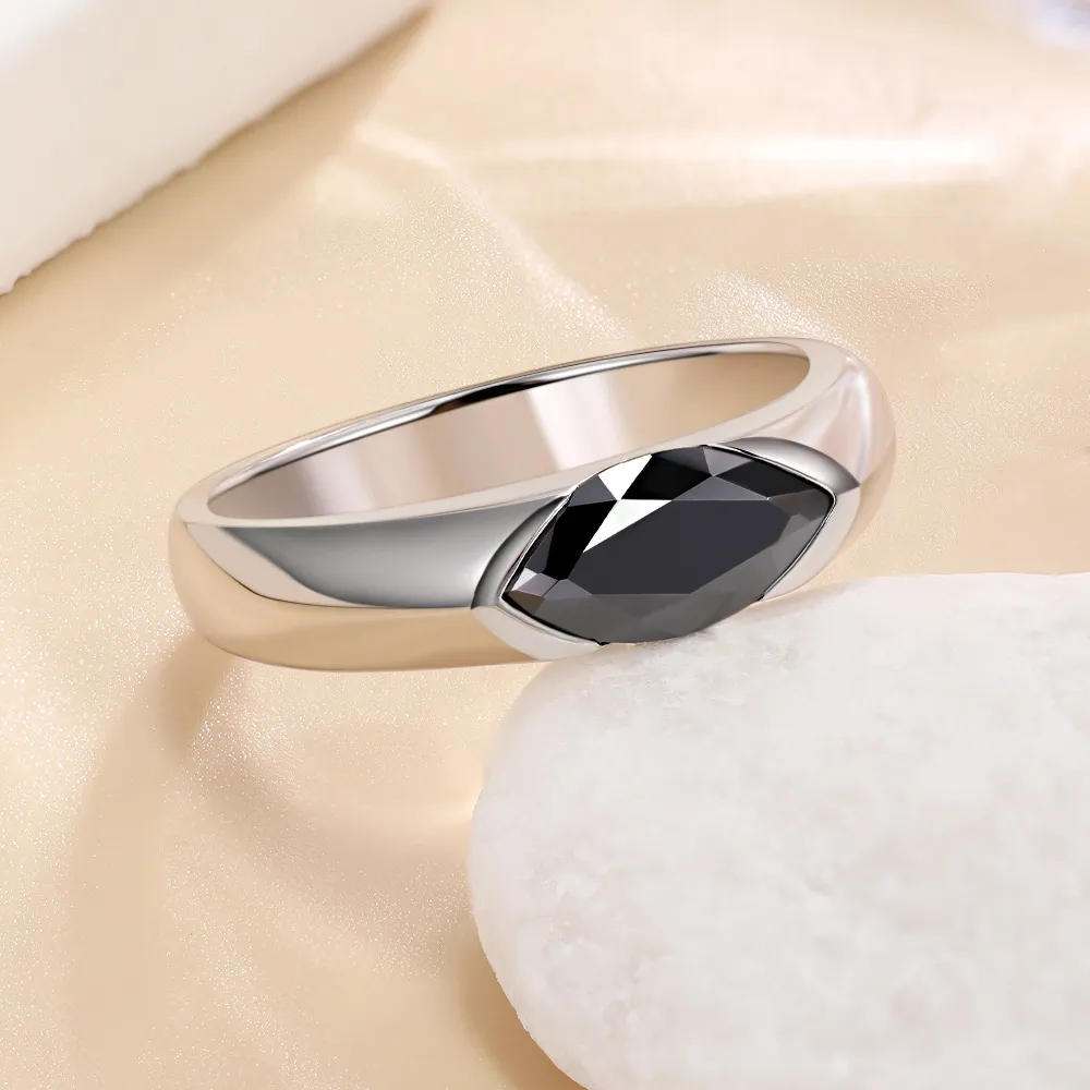 1ct Marquise Solitaire Ring - Image 5