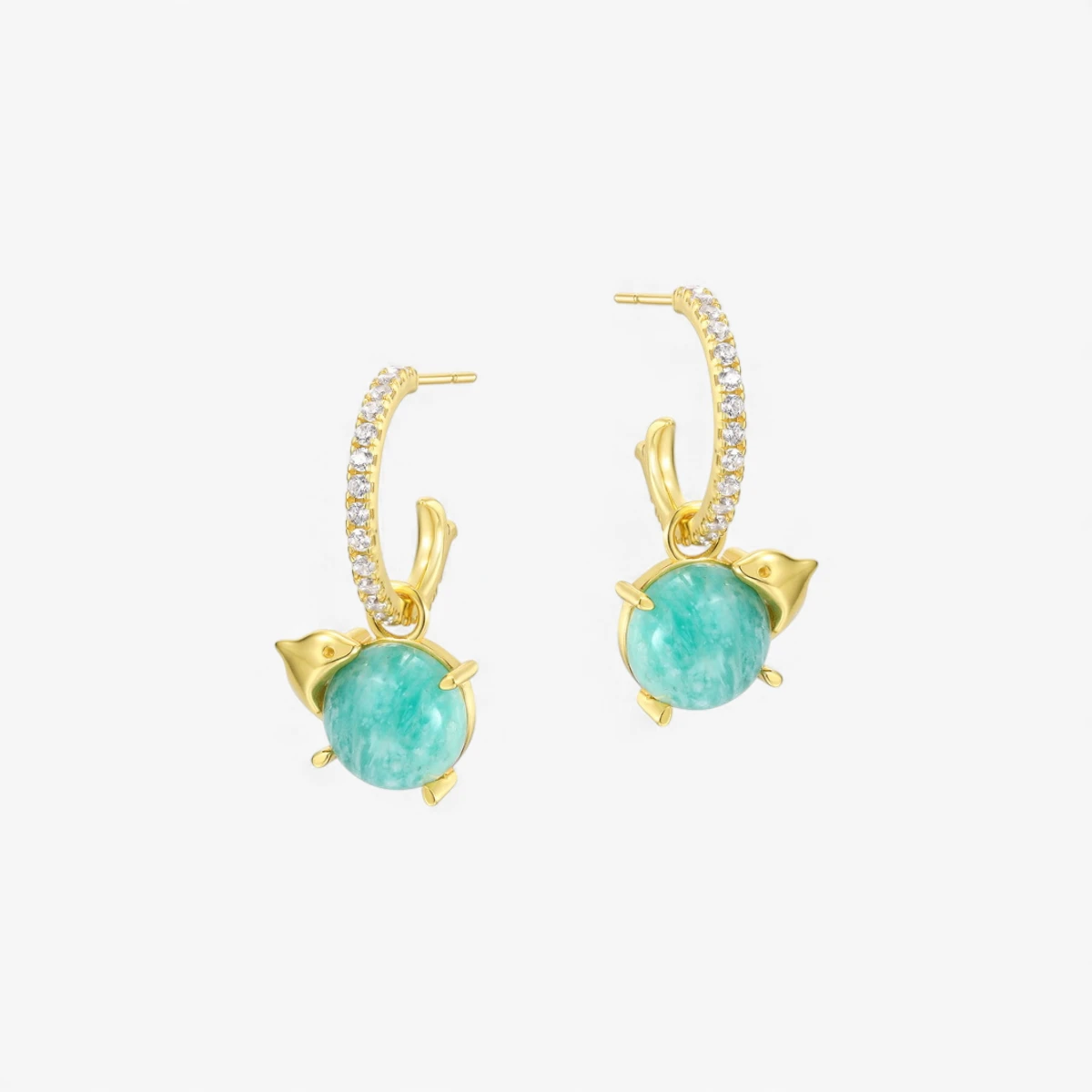 Amazonite Drop Earrings