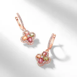 Alternative view of Tourmaline Drop Earrings