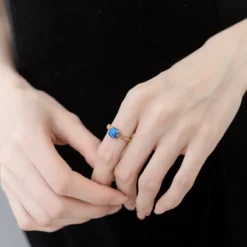 Alternative view of Blue Opal Fairytale Ring