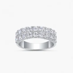 Daring Gleam Half Eternity Ring