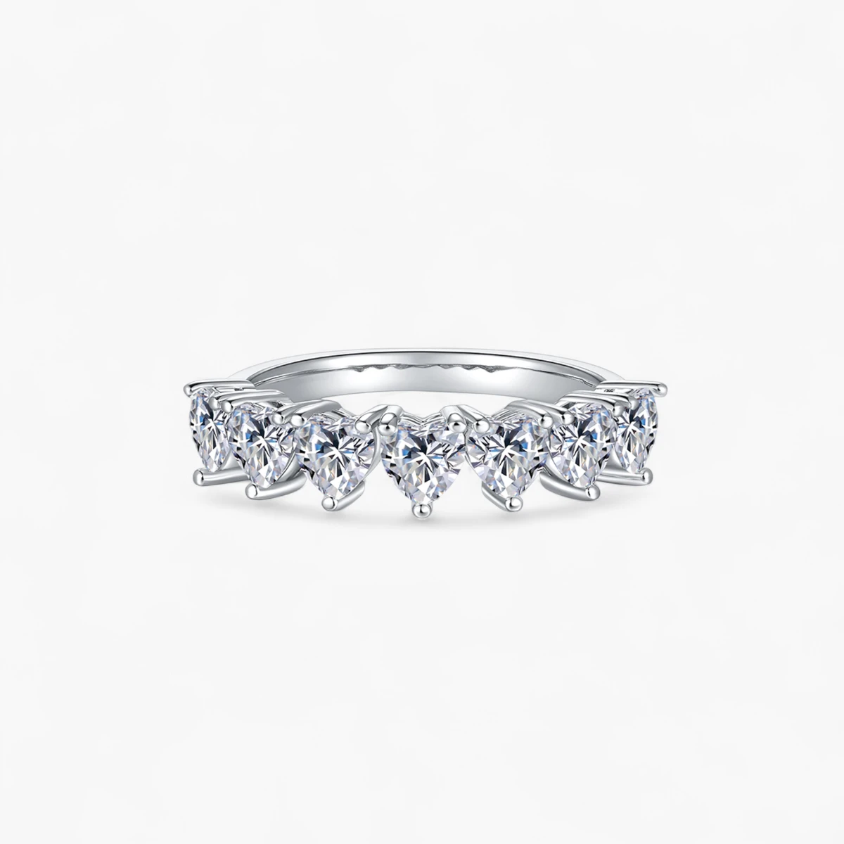 3.5mm Heart Eternity Ring