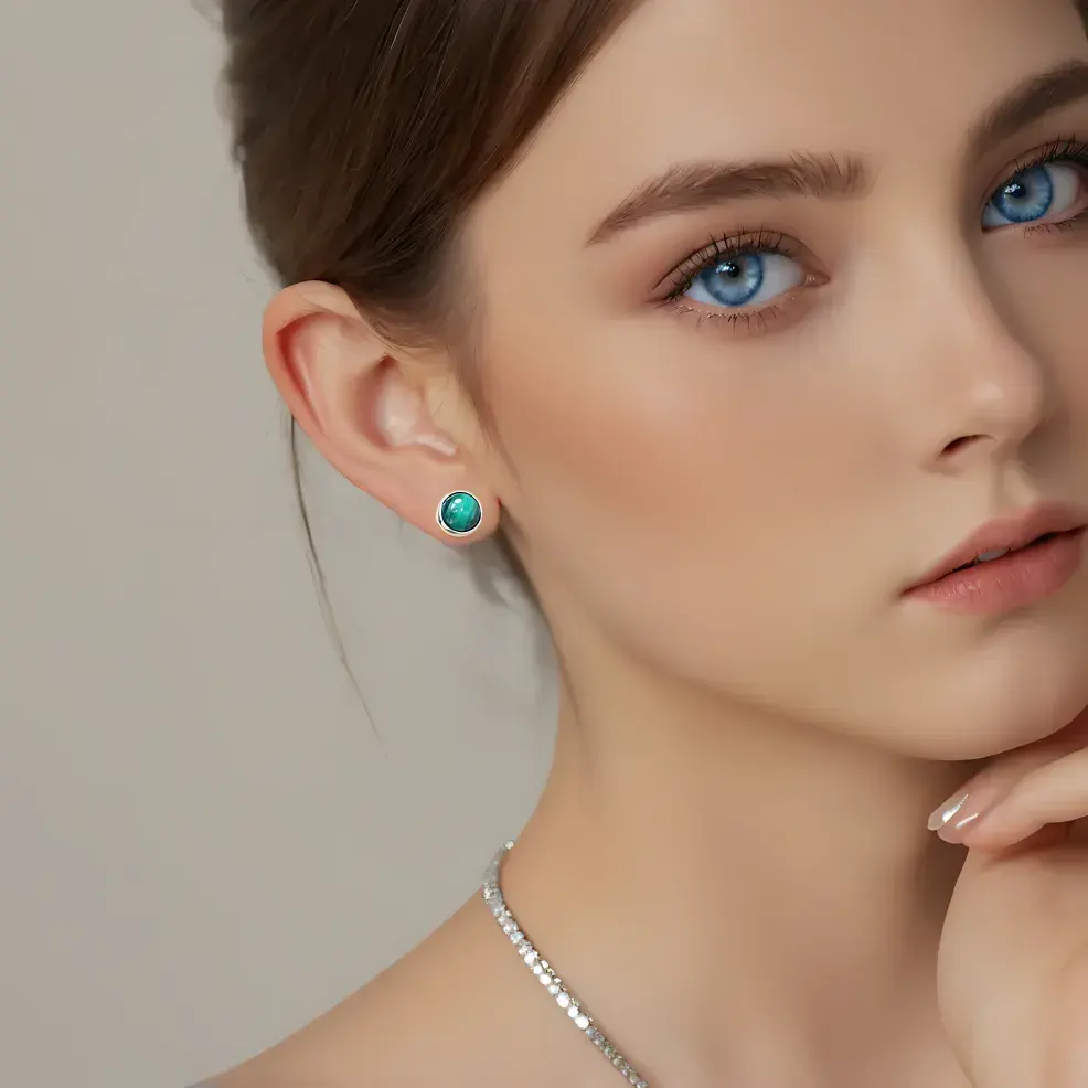 Malachite Studs - Image 2