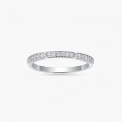 Trinity Spark Half Eternity Ring