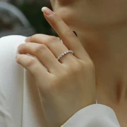 Alternative view of 3mm Eternity Ring