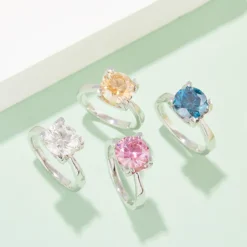 Alternative view of Matador Spark Moissanite Solitaire Ring