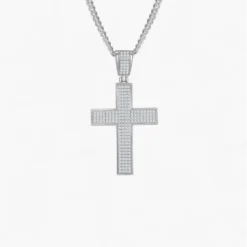 Moissanite Pave Necklace