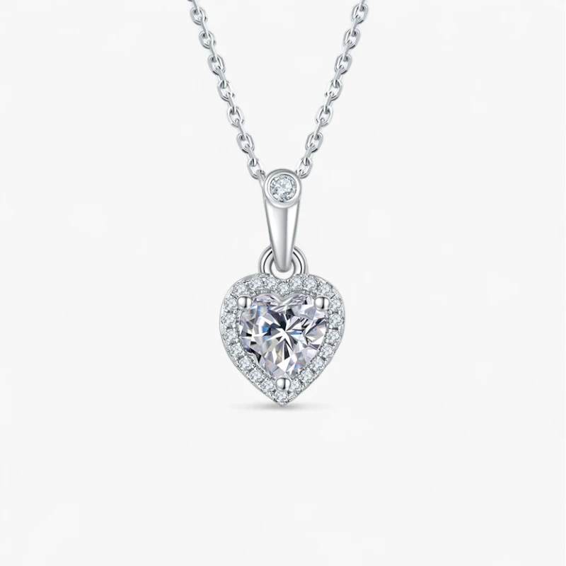 Heart Halo Necklace