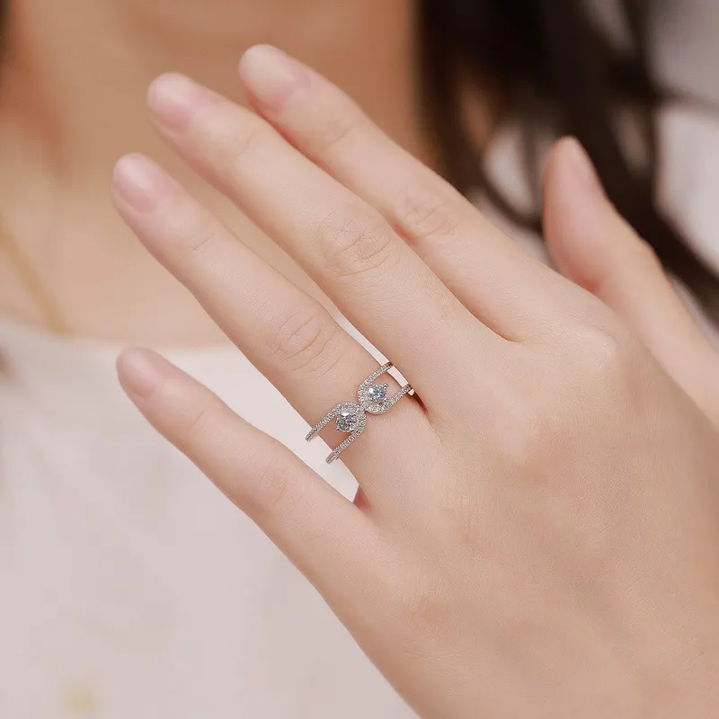 Double U-Shape Ring - Image 2