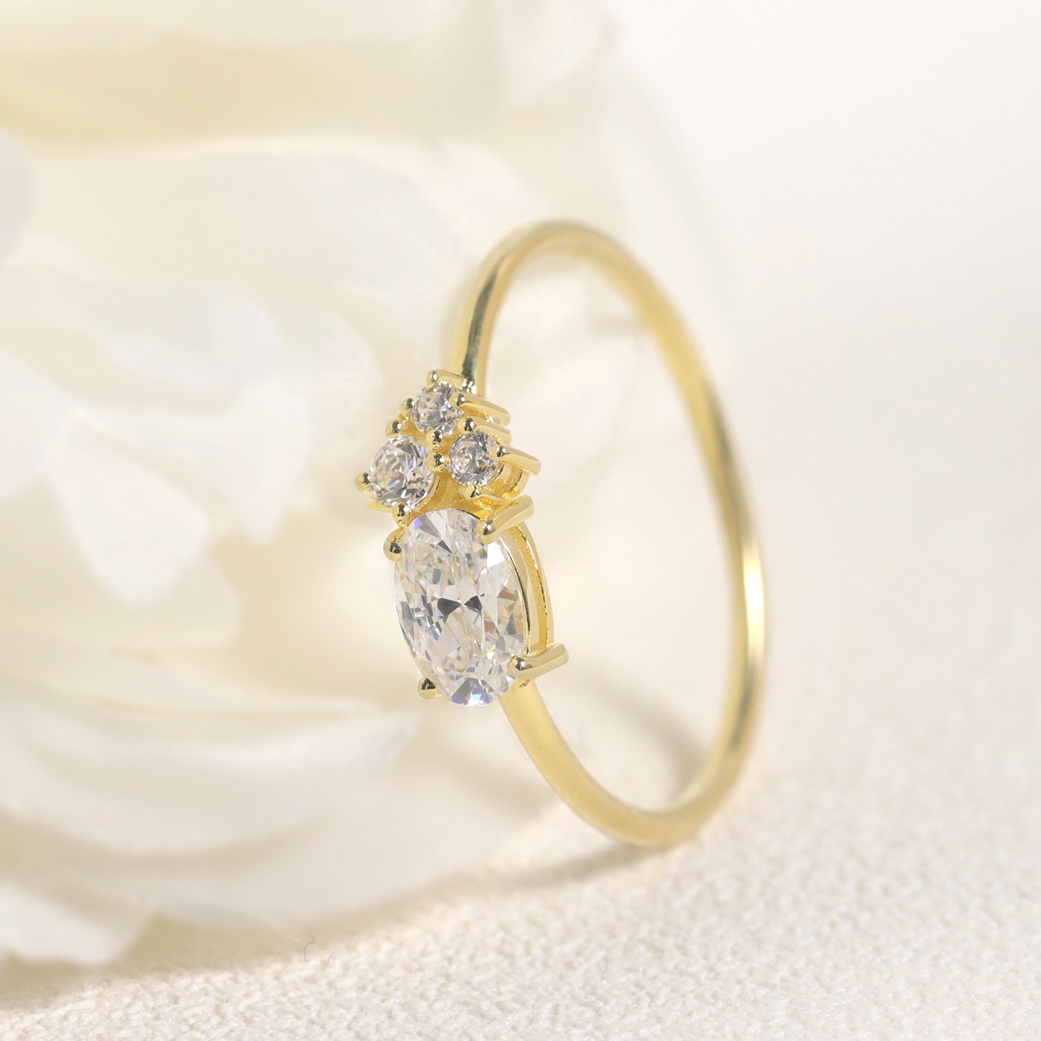 Oval Single Side Loggia Ring - Image 3