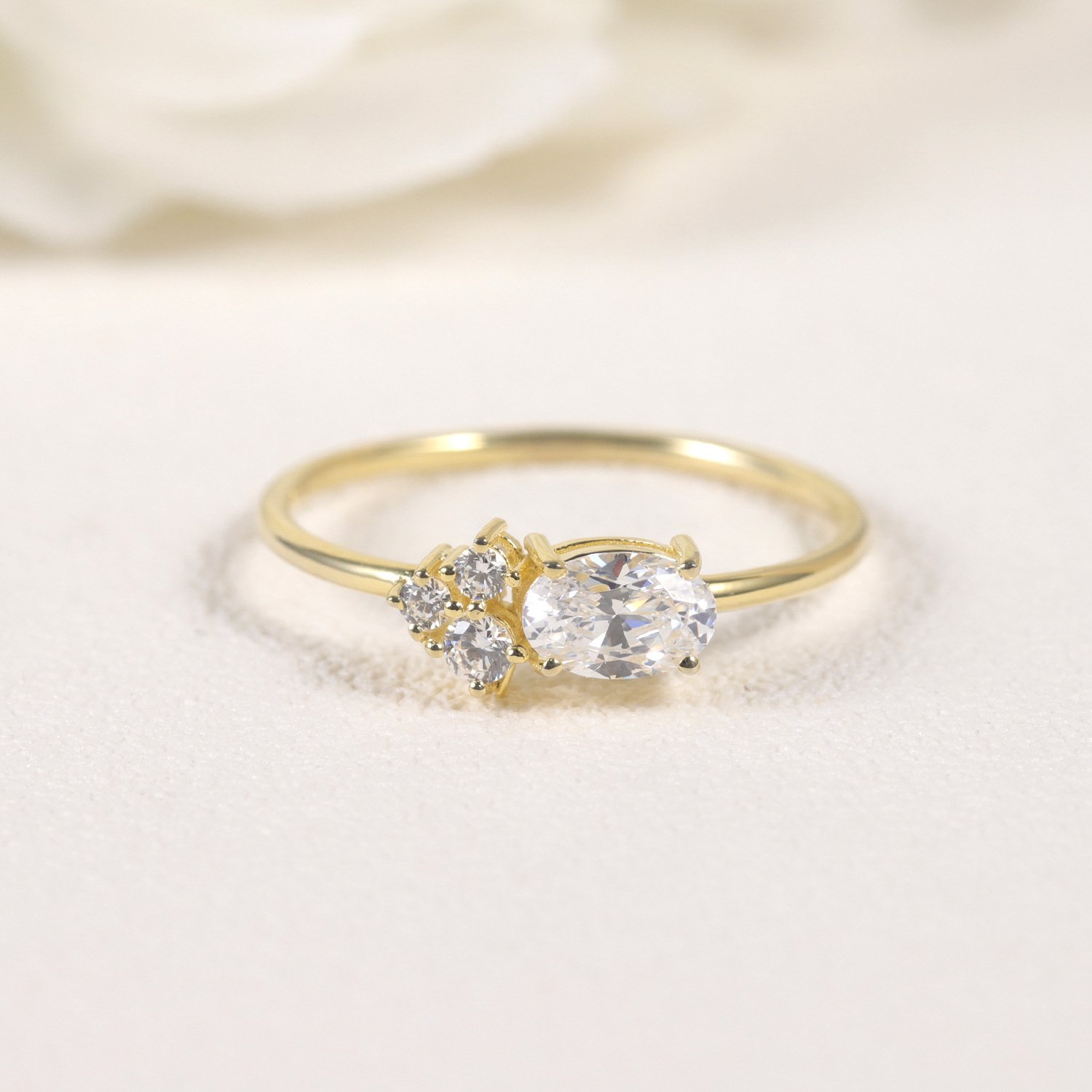 Oval Single Side Loggia Ring - Image 4