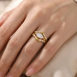 Alternative view of Lumina Marquise Ring