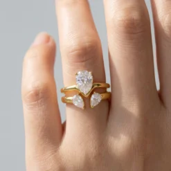 Alternative view of Embrace Stackable Ring